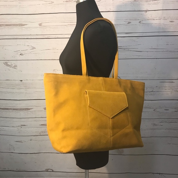 NWOT Zara Suede Purse - Picture 3 of 8